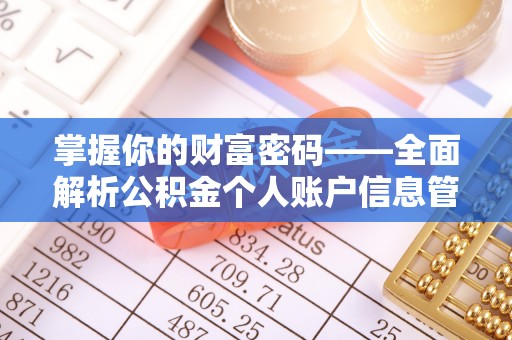 留坝掌握你的财富密码——全面解析公积金个人账户信息管理与优化