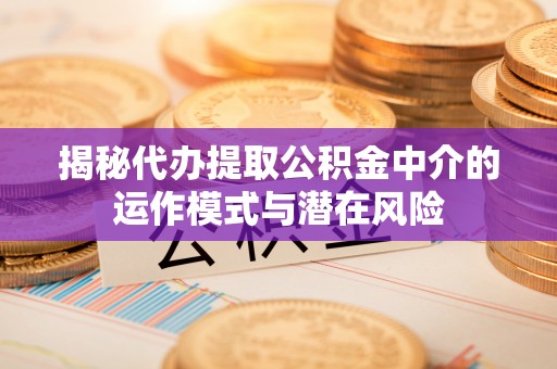 留坝揭秘代办提取公积金中介的运作模式与潜在风险
